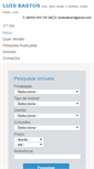 Mobile Screenshot of luisbastos-imobiliaria.com